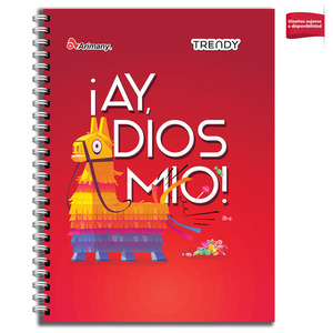 CUADERNO ESPIRAL ARIMANY TRENDY LINEAS 100H (PASTA SEMI DURA) CUADERNO ESPIRAL ARIMANY TRENDY LINEAS 100H (PASTA SEMI DURA)