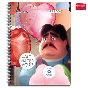 CUADERNO ESPIRAL ARIMANY TRENDY MULTIMATERIAS LINEAS 200H (PASTA SEMI DURA) CUADERNO ESPIRAL ARIMANY TRENDY MULTIMATERIAS LINEAS 200H (PASTA SEMI DURA)