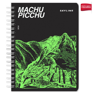 CUADERNO ESPIRAL ARIMANY SKYLINE CUADRO 100H (PASTA SEMI DURA) CUADERNO ESPIRAL ARIMANY SKYLINE CUADRO 100H (PASTA SEMI DURA)