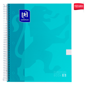CUADERNO ESPIRAL RAYAS EUROPEAN 5 120H (PROFESIONAL, PASTA DURA, SURTIDO PASTEL) CUADERNO ESPIRAL RAYAS EUROPEAN 5 120H (PROFESIONAL, PASTA DURA, SURTIDO PASTEL)