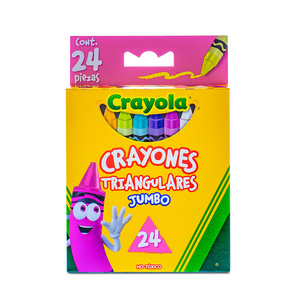 CRAYONES CRAYOLA TRIANGULAR 24U CRAYONES CRAYOLA TRIANGULAR 24U
