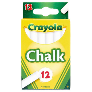 YESOS CRAYOLA BLANCO 12U YESOS CRAYOLA BLANCO 12U