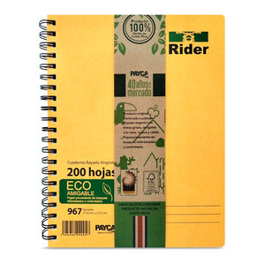 CUADERNO RIDER 967 KRAFT 210 MM X 275 MM 200 H CUADERNO RIDER 967 KRAFT 210 MM X 275 MM 200 H