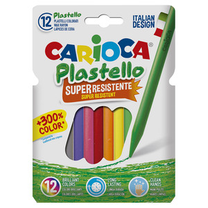 CRAYONES CARIOCA PLASTELLO 12U CRAYONES CARIOCA PLASTELLO 12U
