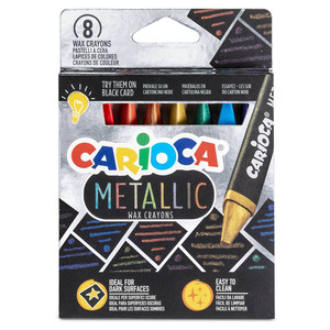 CRAYONES CARIOCA METALICOS 8U CRAYONES CARIOCA METALICOS 8U