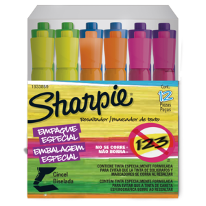 MARCATEXTO SHARPIE TANK SURTIDO 12U MARCATEXTO SHARPIE TANK SURTIDO 12U