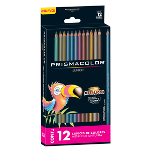 LAPICES DE COLOR PRISMACOLOR METALICOS 12U LAPICES DE COLOR PRISMACOLOR METALICOS 12U