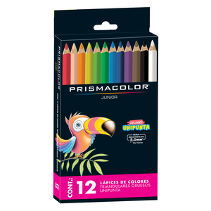 LAPICES DE COLOR PRISMACOLOR JUNIOR TRIANGULAR 12U LAPICES DE COLOR PRISMACOLOR JUNIOR TRIANGULAR 12U