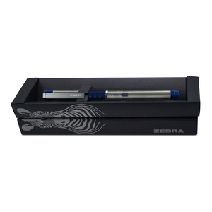 PLUMA FUENTE METALICA ZEBRA V301 AZUL ESTUCHE S 1U PLUMA FUENTE METALICA ZEBRA V301 AZUL ESTUCHE S 1U