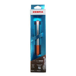 BOLIGRAFO METALICO ZEBRA ZEBRA F-301 COMPACT NARANJA ESTUCHE METALIZADO 1U BOLIGRAFO METALICO ZEBRA ZEBRA F-301 COMPACT NARANJA ESTUCHE METALIZADO 1U