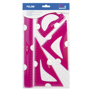 REGLA MILAN FELXIBLES SERIE ACID ROSA REGLA MILAN FELXIBLES SERIE ACID ROSA