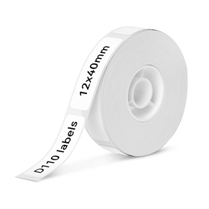 ETIQUETA TERMICA NIIMBOT 12X40MM BLANCA ETIQUETA TERMICA NIIMBOT 12X40MM BLANCA