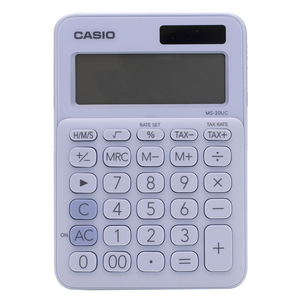 CALCULADORA CASIO DE MESA MS-20UC-LB CALCULADORA CASIO DE MESA MS-20UC-LB