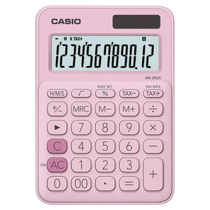 CALCULADORA CASIO DE MESA MS-20UC-PK CALCULADORA CASIO DE MESA MS-20UC-PK