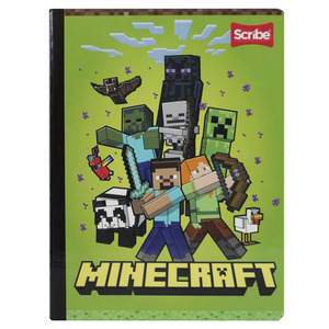 CUADERNO COSIDO RAYA SCRIBE (MINECRAFT, 100 HOJAS) CUADERNO COSIDO RAYA SCRIBE (MINECRAFT, 100 HOJAS)