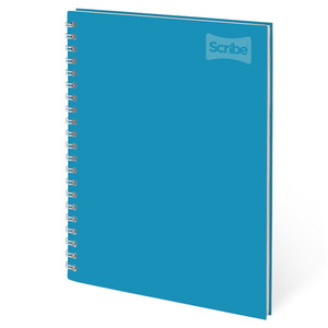 CUADERNO ESPIRAL RAYA SCRIBE  (POLYCOVER, 100 HOJAS) CUADERNO ESPIRAL RAYA SCRIBE  (POLYCOVER, 100 HOJAS)