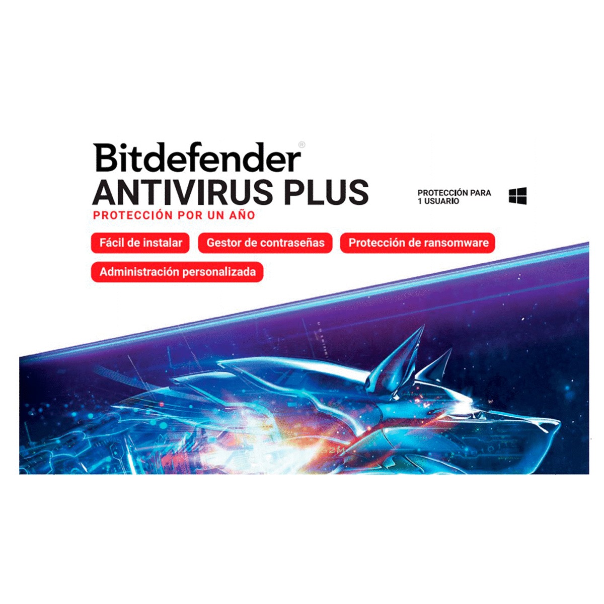 ANTIVIRUS BITDEFENDER (1 USUARIO)