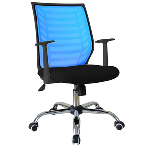 SILLA GERENCIAL (MESH RESPALDO CELESTE ASIENTO) SILLA GERENCIAL (MESH RESPALDO CELESTE ASIENTO)