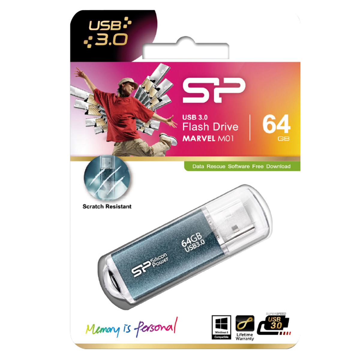MEMORIA SILICON POWER MICRO SD 64 GB SP064GBUF2