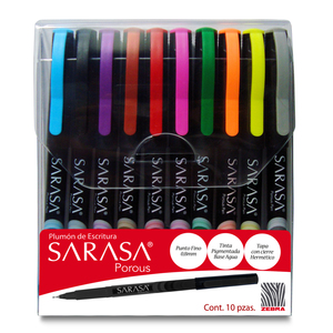 PLUMON DE ESCRITURA SARASA POROUS 0.8MM PLUMON DE ESCRITURA SARASA POROUS 0.8MM