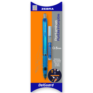 PORTAMINAS CON SISTEMA DE MUELLEO DELGUARD 0.5MM PORTAMINAS CON SISTEMA DE MUELLEO DELGUARD 0.5MM