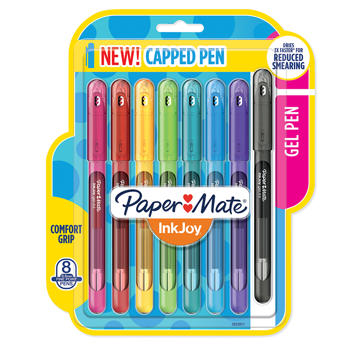 BOLIGRAFO PAPER MATE INKJOY GEL 600 ST 8 VARIADO