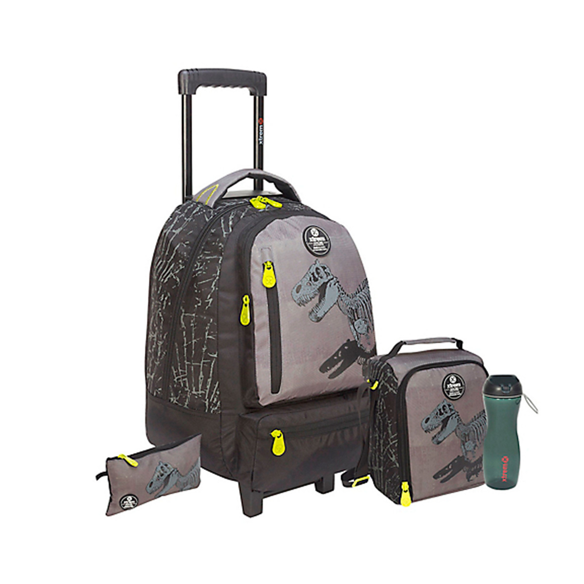 JUEGO DE 4PZS XTREM RUNPACK 831 DINO SHADOW 28L