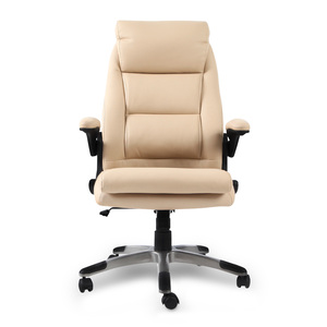 SILLA GERENCIAL DE PU COLOR BLANCO HUESO 4TUNE SILLA GERENCIAL DE PU COLOR BLANCO HUESO 4TUNE