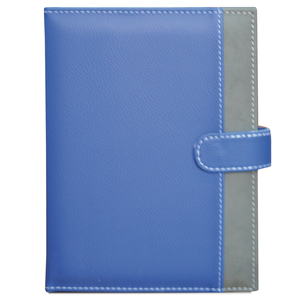 PADFOLIO ESQUELA CON ARGOLLAS AZUL PADFOLIO ESQUELA CON ARGOLLAS AZUL