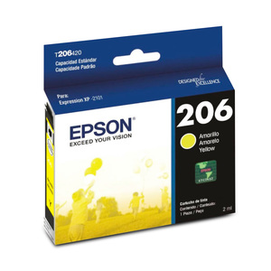 CARTUCHO DE TINTA EPSON 206 AMARILLO CARTUCHO DE TINTA EPSON 206 AMARILLO