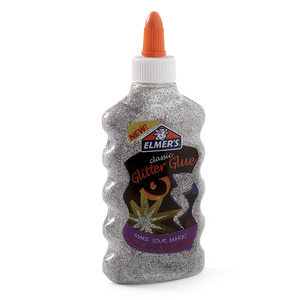 GOMA ELMERS GLITER PLATEADO 6OZ GOMA ELMERS GLITER PLATEADO 6OZ