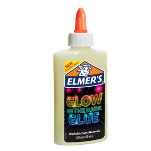 GOMA ELMERS GLOW IN THE DARK 5OZ GOMA ELMERS GLOW IN THE DARK 5OZ