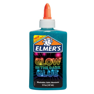 GOMA ELMERS GLOW IN THE DARK AZUL 5OZ GOMA ELMERS GLOW IN THE DARK AZUL 5OZ
