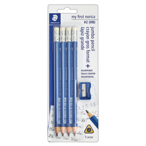 LAPIZ STAEDTLER TRIANGULAR NORICA (4 LAPICES, 1 SACAPUNTAS) LAPIZ STAEDTLER TRIANGULAR NORICA (4 LAPICES, 1 SACAPUNTAS)