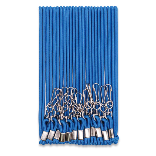 CINTA PARA PORTAR GAFETE OFFICE DEPOT, COLOR AZUL 12PCK