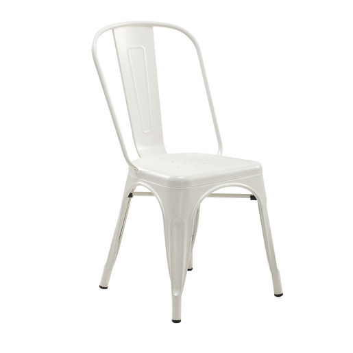 SILLA DE ESPERA DE METAL COLOR BLANCO 4TUNE