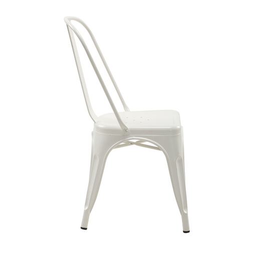 SILLA DE ESPERA DE METAL COLOR BLANCO 4TUNE