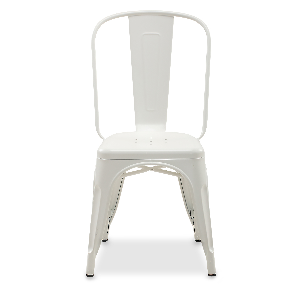 SILLA DE ESPERA DE METAL COLOR BLANCO 4TUNE