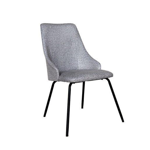 SILLA DE ESPERA DE TELA COLOR GRIS PLATA 4TUNE