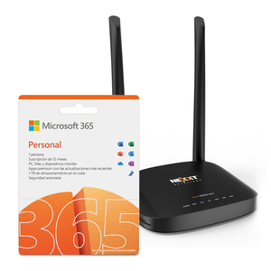 SMARTPACK MICROSOFT 365 PERSONAL (+ROUTER NEXXT) SMARTPACK MICROSOFT 365 PERSONAL (+ROUTER NEXXT)
