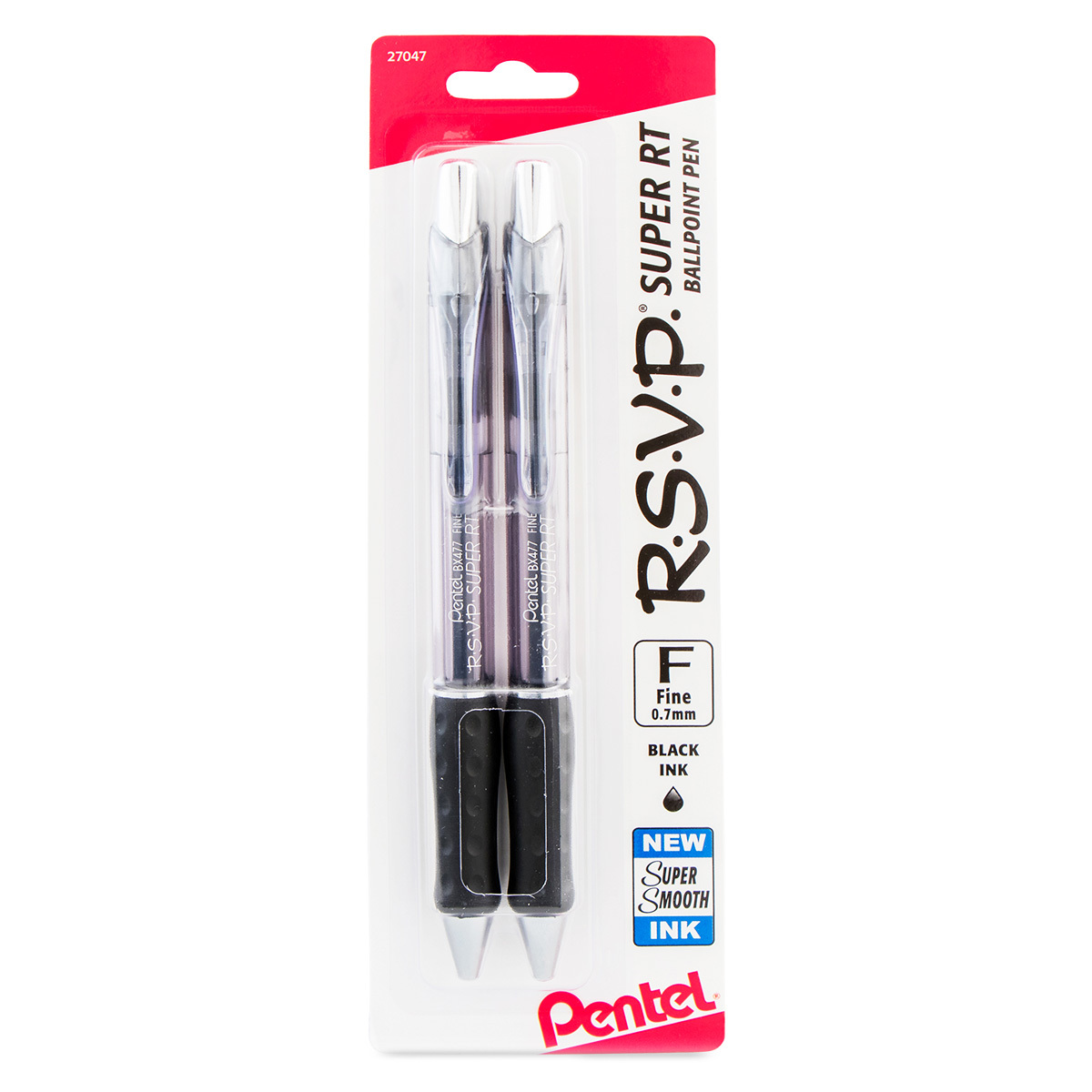 BOLIGRAFO DE ACEITE PENTEL NEGRO 0.7MM