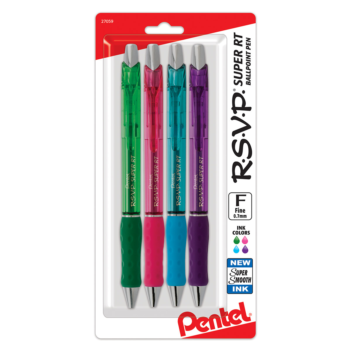 BOLIGRAFO DE ACEITE PENTEL 4U 0.7mm
