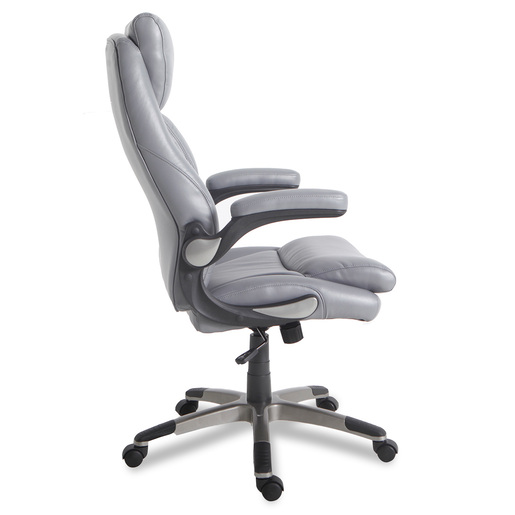 SILLA GERENCIAL DE PU COLOR GRIS 4TUNE