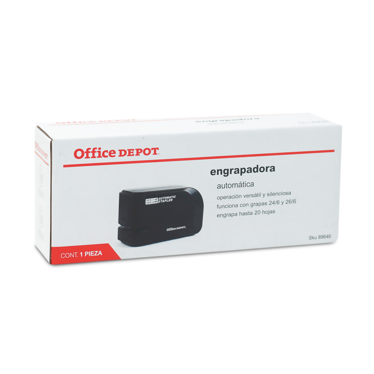 ENGRAPADORA AUTOMATICA GRAPA ESTANDAR COLOR NEGRO