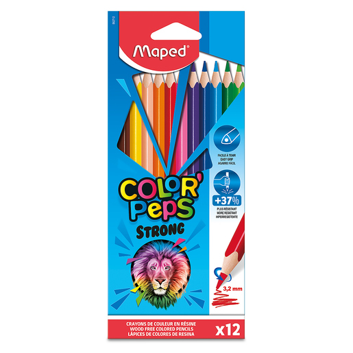 LAPICES DE COLORES COLOR PEPS 12U