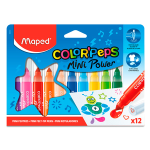 ROTULADORES COLOR PEPS MINI 12U