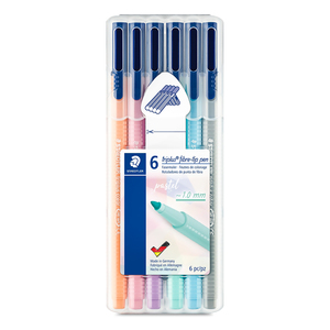 ROTULADOR STAEDTLER TRIPLUS PASTEL 6U ROTULADOR STAEDTLER TRIPLUS PASTEL 6U