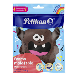 FOAMY MOLDEABLE CAFE PELIKAN 50GRS FOAMY MOLDEABLE CAFE PELIKAN 50GRS
