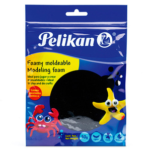 FOAMY MOLDEABLE NEGRO PELIKAN 50GRS FOAMY MOLDEABLE NEGRO PELIKAN 50GRS