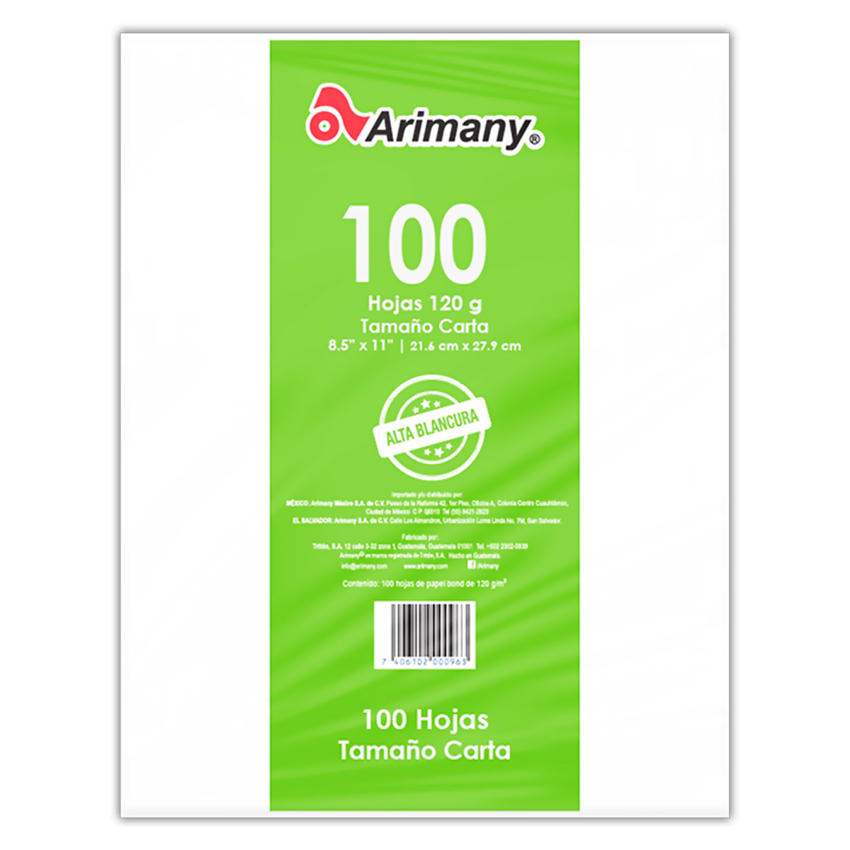 PAPEL 120GR CARTA ARIMANY